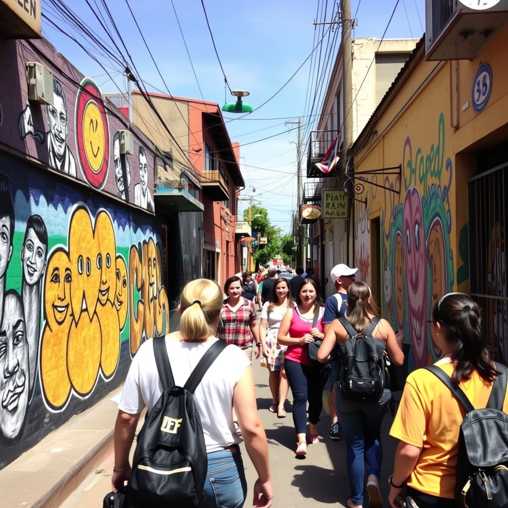 Guided neighborhood tour
